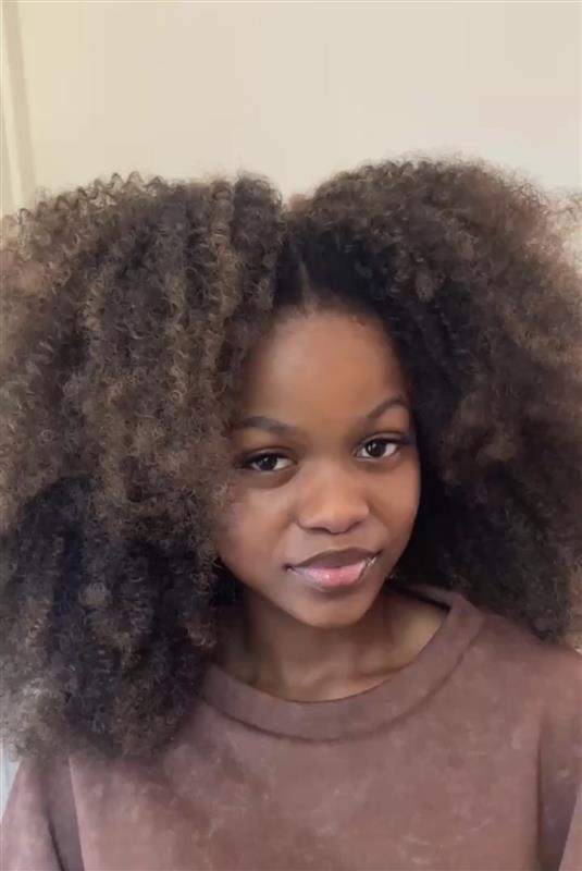 Brownie Afro